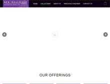 Tablet Screenshot of newindulgence.com